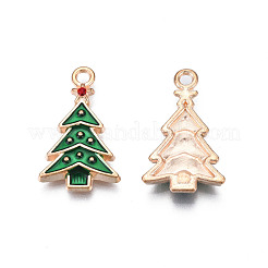 Christmas Alloy Enamel Pendants&nbsp;ENAM-Q442-65