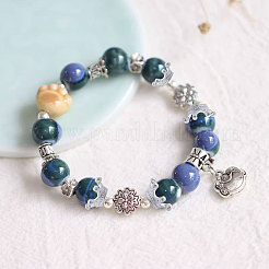 140pcs 14 Styles Alloy European Beads&nbsp;DIY-CA0006-56