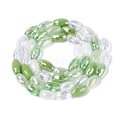 Electroplate Mixed Styles Glass Beads Strands&nbsp;EGLA-N022-12A-A03