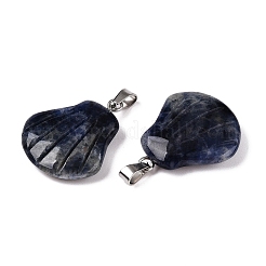 Natural Sodalite Pendants&nbsp;G-T138-208J