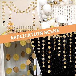 Glitter Paper Round Hanging Banner&nbsp;FEPA-WH20816-001