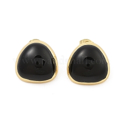 PVD Vacuum Plating Golden 304 Stainless Steel Stud Earrings for Women&nbsp;EJEW-Z068-06G