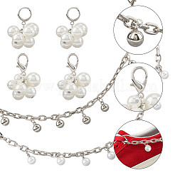 2Pcs 2 Styles Alloy Shoe Decoration Chain&nbsp;AJEW-GF0011-22