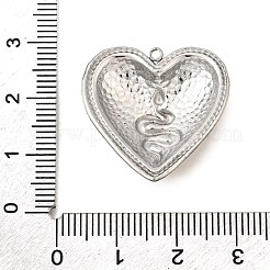 304 Stainless Steel Pendants&nbsp;STAS-M123-03G-PG