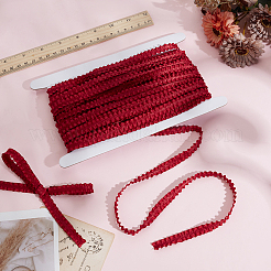 20Yards Polyester Ruffled Lace Ribbon&nbsp;DIY-ME0001-71B
