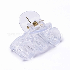 Transparent Plastic Claw Hair Clips&nbsp;PHAR-F016-08