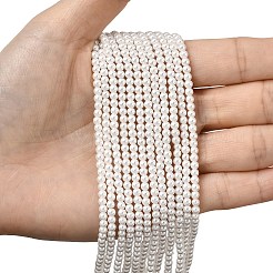 Eco-Friendly Dyed Glass Pearl Round Beads Strands&nbsp;HY-A002-3mm-RB001