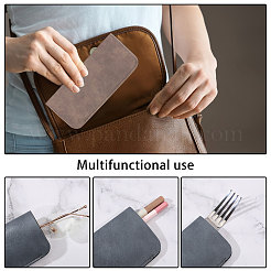 9Pcs 3 Colors Imitation Leather Eyeglass Cases&nbsp;AJEW-GL0003-20