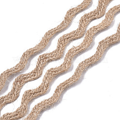 Braided Burlap Wave Ribbon&nbsp;OCOR-TAC0009-04