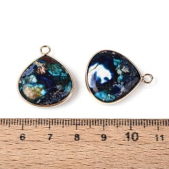 Dyed Natural Imperial Jasper Pendants&nbsp;G-Q601-05G-01