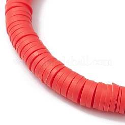 4Pcs 4 Styles Handmade Polymer Clay Beaded Stretch Bracelets&nbsp;BJEW-JB10416