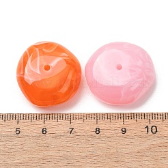 Two-Tone Imitation Gemstone Acrylic Beads&nbsp;AC-CBA7B05-05