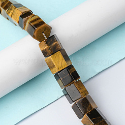 Natural Tiger Eye Beads Strands&nbsp;G-F743-03D