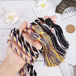 2Pcs 2 Style Polyester Tassel Big Pendant Decorations&nbsp;FIND-GF0004-11