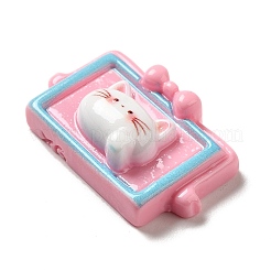 Cat Theme Opaque Resin Decoden Cabochons&nbsp;CRES-B020-02A
