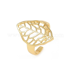 Brass Adjustable Cuff Rings&nbsp;RJEW-C139-16B-G
