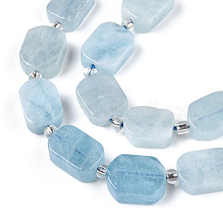 Natural Aquamarine Beads Strands&nbsp;G-T138-26