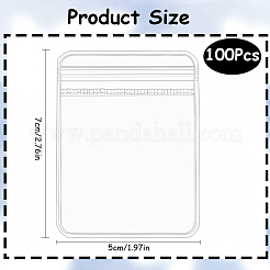 100Pcs PVC Anti Oxidation Resealable Bags&nbsp;AJEW-SP0001-09A