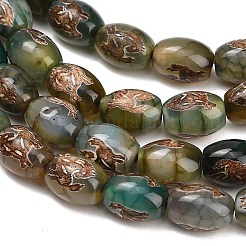 Natural Agate Beads Strands&nbsp;GG-CBA4812-A01-10x14MM