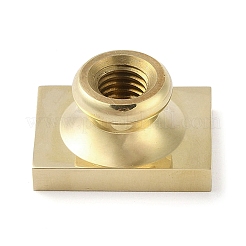 Rectangle Flower Frame Brass Stamp Heads&nbsp;AJEW-M037-04G-01