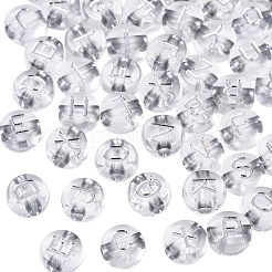 Transparent Acrylic Beads&nbsp;MACR-SZ0001-27