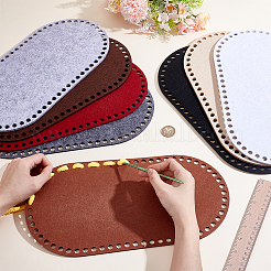 8Pcs 8 Colors Felt Bag Bottoms&nbsp;FIND-PH0038-09