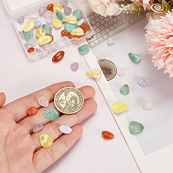 60Pcs 6 Styles Natural Mixed Gemstone Beads Strands&nbsp;G-PH0002-47