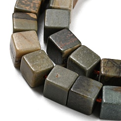 Natural Polychrome Jasper/Picasso Stone/Picasso Jasper Beads Strands&nbsp;G-Q1008-B13