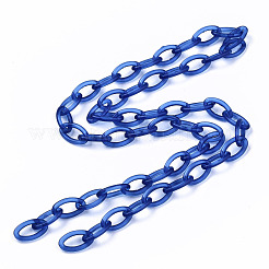 Handmade Transparent ABS Plastic Cable Chains&nbsp;KY-S166-001A