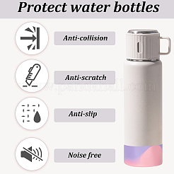 2Pcs 2 Colors Silicone Cup Sleeve&nbsp;AJEW-CP0003-77B