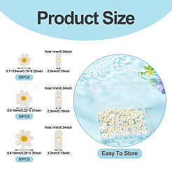 90Pcs 3 Styles Handmade Millefiori Glass Bead Strands&nbsp;LAMP-TA0002-70B