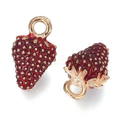 Alloy Enamel Pendants&nbsp;PALLOY-F248-062LG
