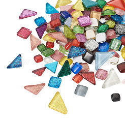 240Pcs 2 Style Transparent Glass Cabochons&nbsp;GLAA-EL0001-02F