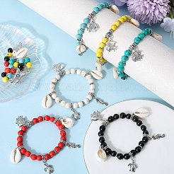 DIY Ocean Theme Bracelet Making Kit&nbsp;DIY-SC0023-57