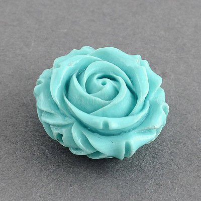 Synthetic Coral Beads&nbsp;CORA-S012-24mm-01-1