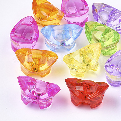Transparent Acrylic Pendants&nbsp;TACR-S133-043-1