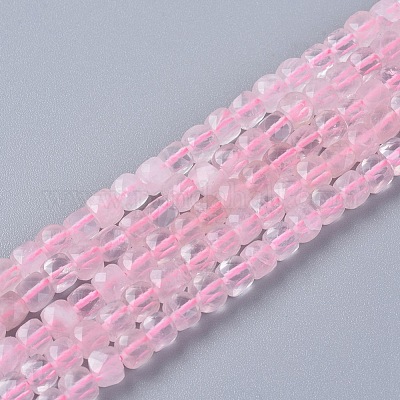 Natural Rose Quartz Beads Strands&nbsp;G-L537-017-1