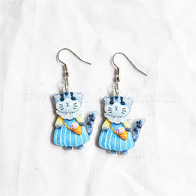 Easter Acrylic Dangle Earrings&nbsp;FS-WG38FCF-02-1