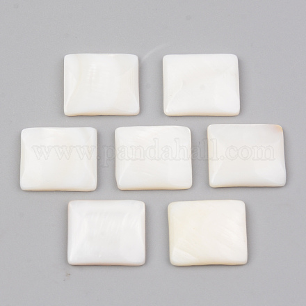 Natural Freshwater Shell Cabochons&nbsp;SHEL-R049-019-1