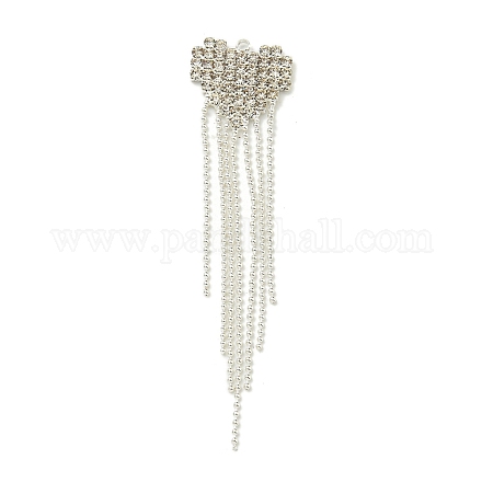 Brass Rhinestone Pendants KK-I715-15S-02-1