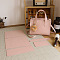DIY Crossbody Bags Set,Including PU Leather Bag Materials, Rectangle, Pink, 200x250x110mm