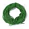 Polyester Cord, Twisted Cord, Lime Green, 5mm, about 97~100m/bundle