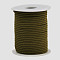 Nylon Braided Cord, Milan Cords Woven Thread for Bracelet Jewelry Making, Camel, 3mm, about 21.87 yards(20m)/roll