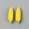 PVC Cabochons, Corn, Yellow, 25x8x7.5mm