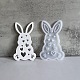 Easter Theme Rabbit with Heart Pattern DIY Silicone Table Lamp Molds&nbsp;SIMO-G008-02C-1