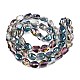 Electroplate Glass Beads Strands&nbsp;EGLA-T021-08H-2