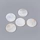 Freshwater Shell Cabochons&nbsp;SHEL-Q008-38-1