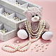 Glass Pearl Beads Strands Sets&nbsp;HY-TA0001-B-02-4