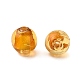 Handmade Silver Foil Glass Beads&nbsp;SLR12MMY-1-3