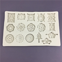 Food Grade Mixed Flower Silicone Molds&nbsp;HUDU-PW0001-148